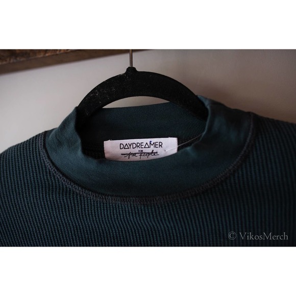 SALE Free People Snowflake Ski Mock Neck Long Sleeve Shirt S NEW - Picture 4 of 5